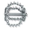 chain spinning heads with ring and spikes