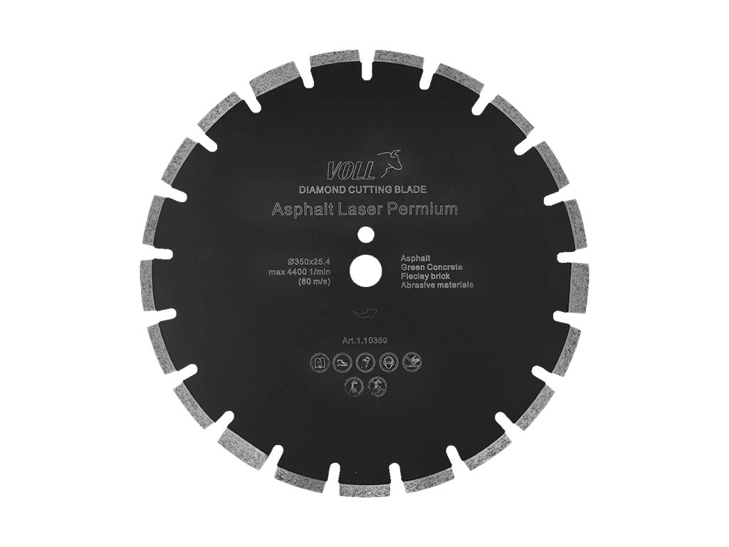 Алмазный диск Asphalt Laser PREMIUM VOLL 350x25,4 мм Алмазный диск Asphalt Laser PREMIUM VOLL 350x25,4 мм